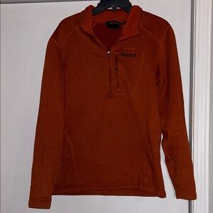 Marmot Rust Quarter-Zip Fleece